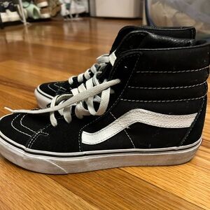 Black vans size 7